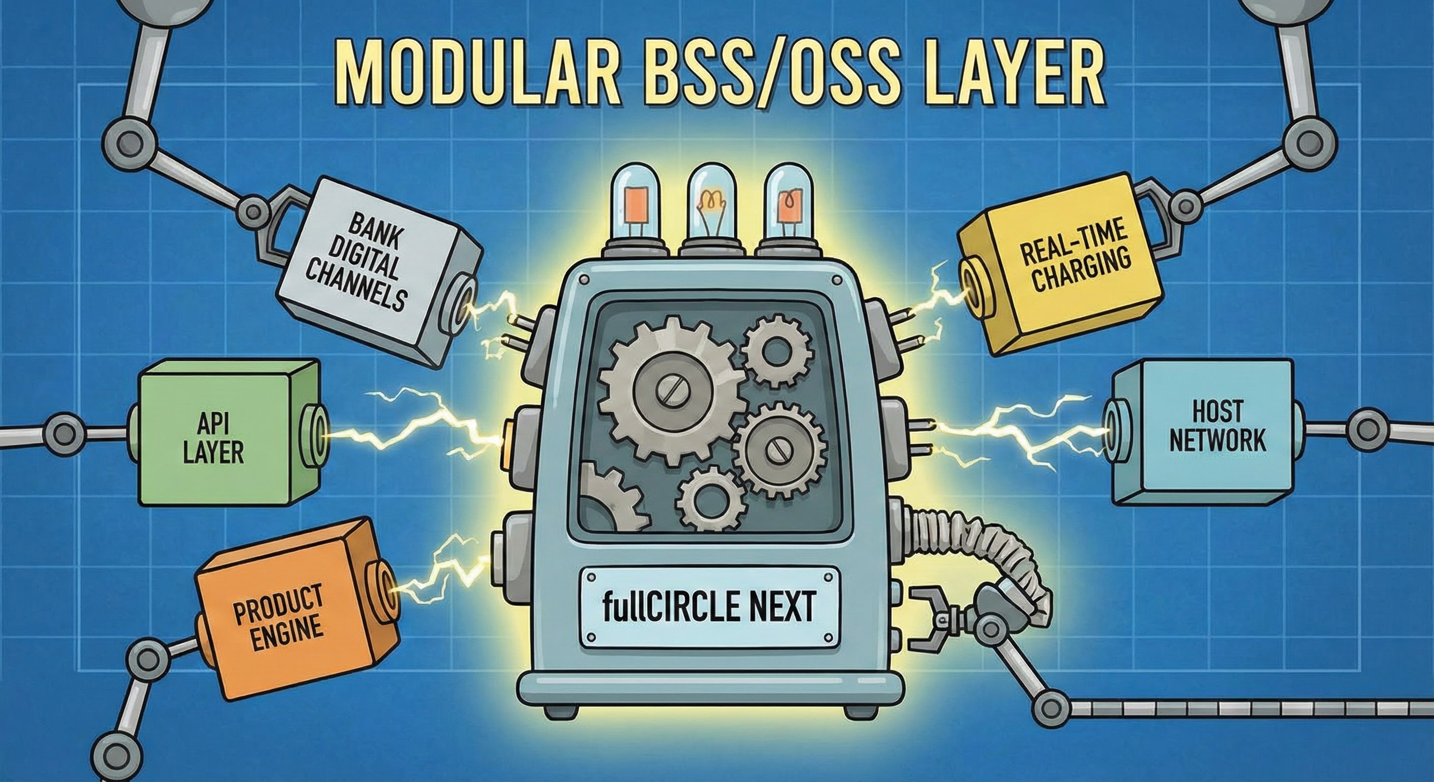 A modular BSS/OSS layer is critical for the modern Bank MVNO