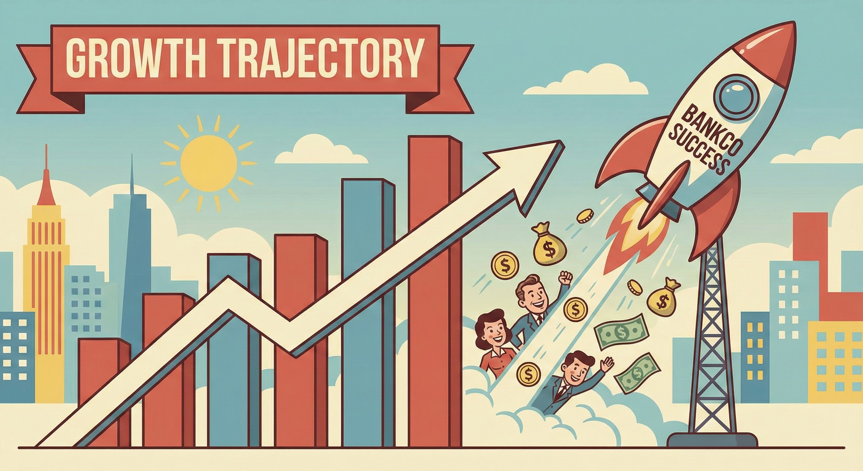 Growth trajectory of a successful Bankco